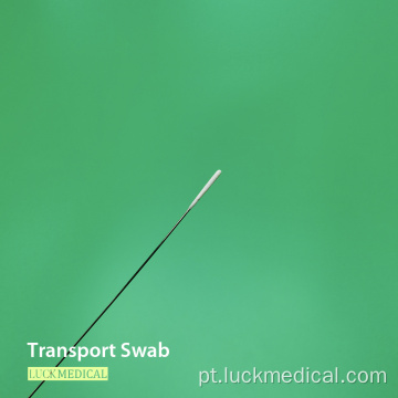 Amostragem Swab de transporte com garganta de tubo Use FDA